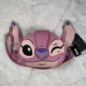 Loungefly Disney Lilo & Stitch Angel 3D Winking Crossbody Bag